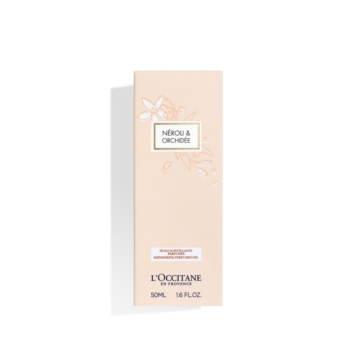 Neroli & Orchidea  csillámos testolaj