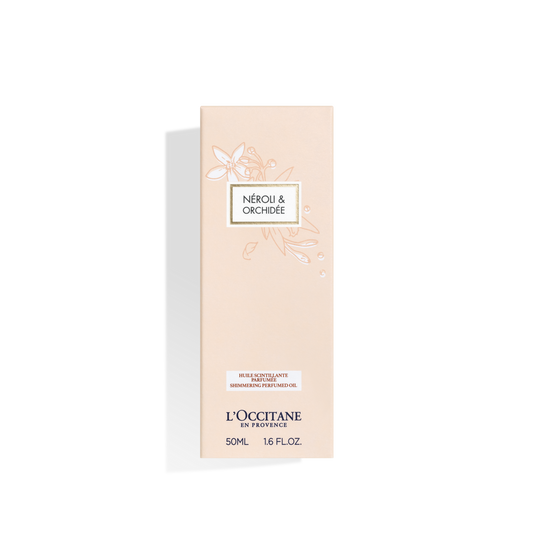 Neroli & Orchidea  csillámos testolaj