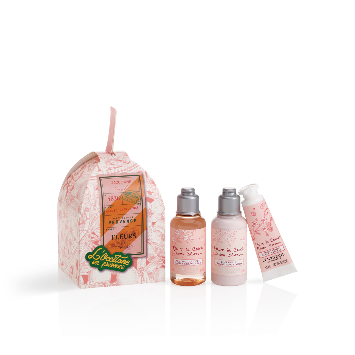 Cseresznyevirág karácsonyfadísz