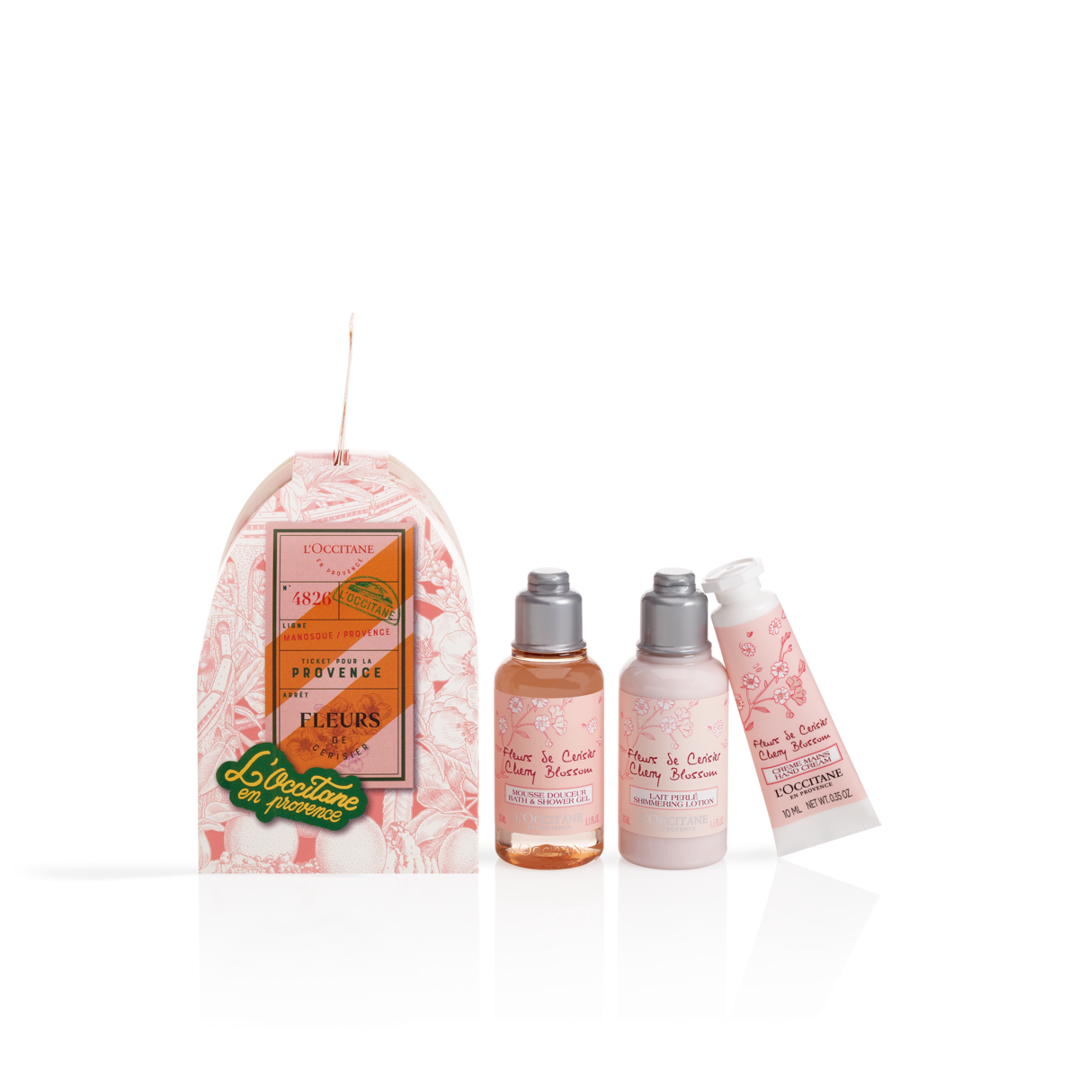 Cseresznyevirág karácsonyfadísz