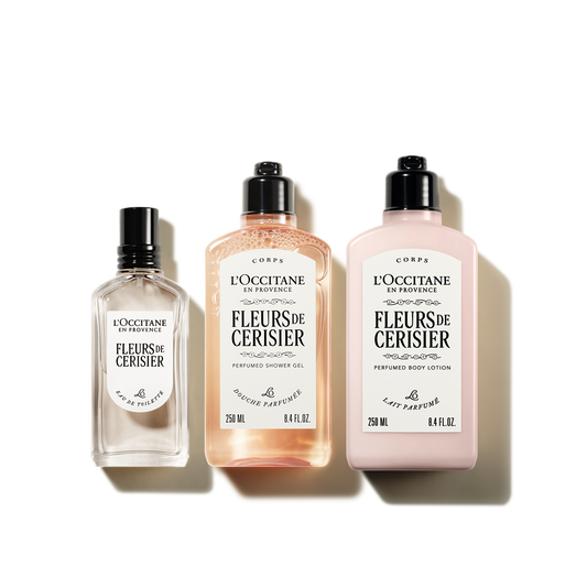 Kedvezményes árú szett - Fleurs de cerisier (Cseresznyevirág) trió