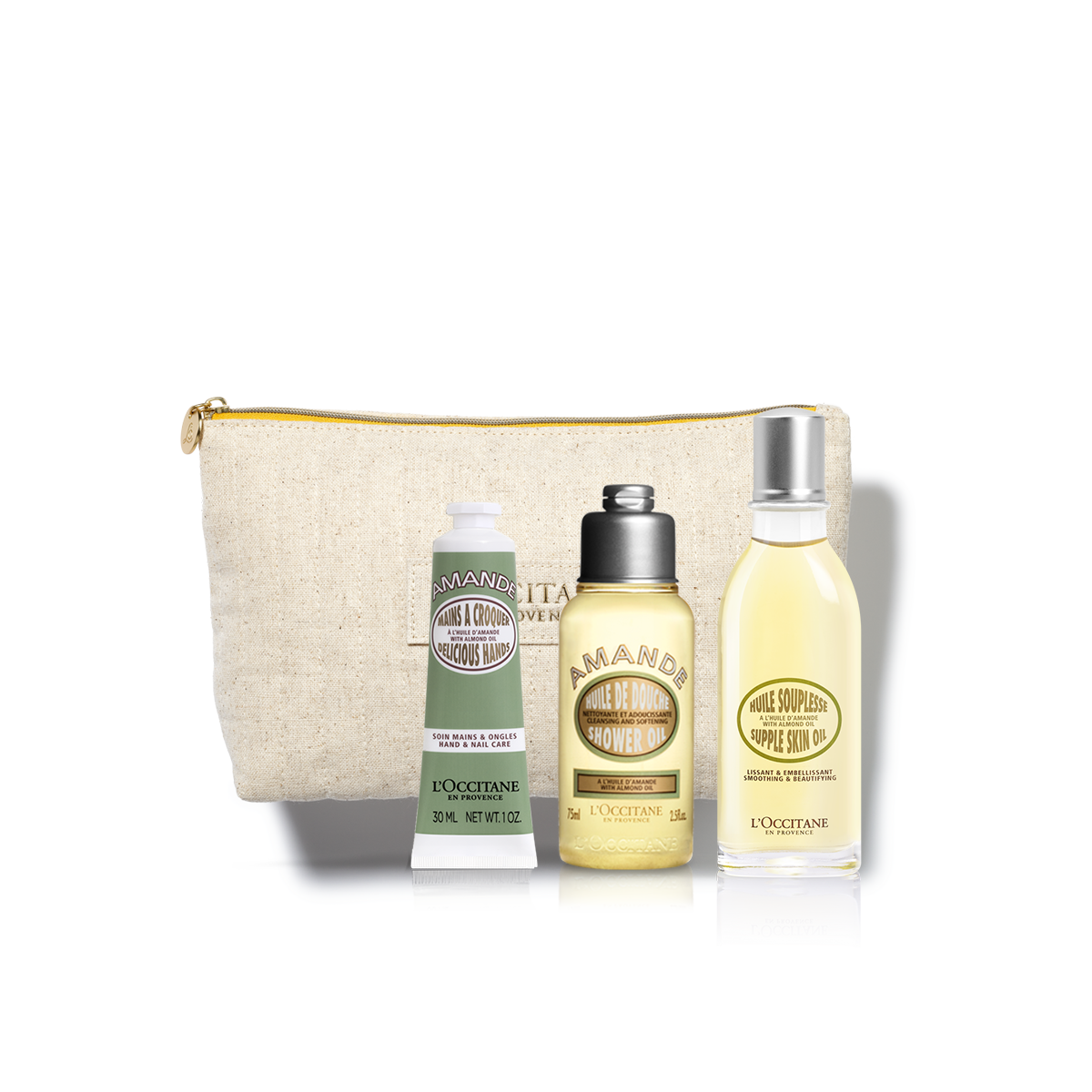 Kedvezményes árú szett  - Mandula szett neszeszerben