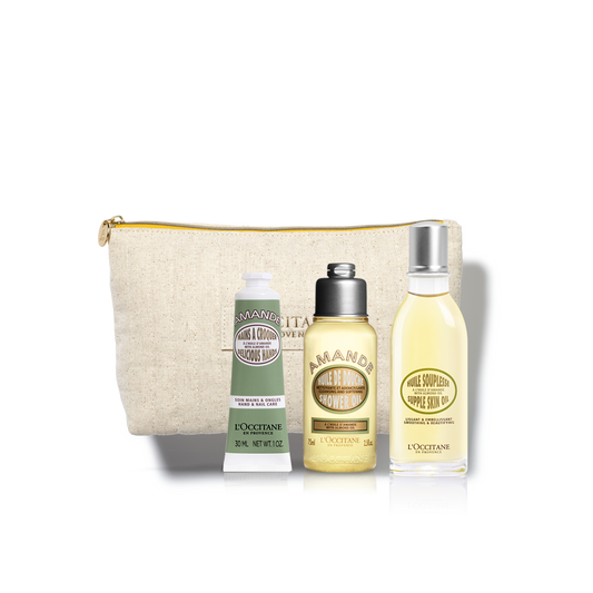 Kedvezményes árú szett  - Mandula szett neszeszerben