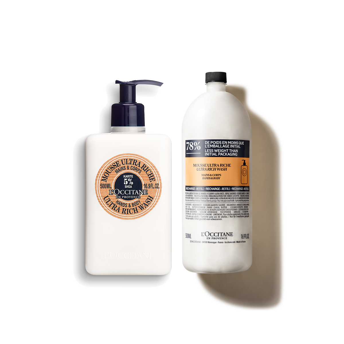 Kedvezményes árú szett  - Shea refill duó