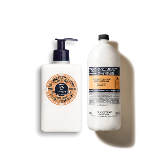 Kedvezményes árú szett  - Shea refill duó