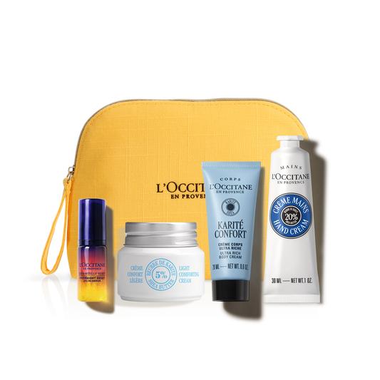 Kedvezményes árú szett - Test-, kéz- és arcápolási felfedező szett