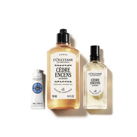 Kedvezményes árú szett - Cèdre Encens (Eau des Baux) illat szett