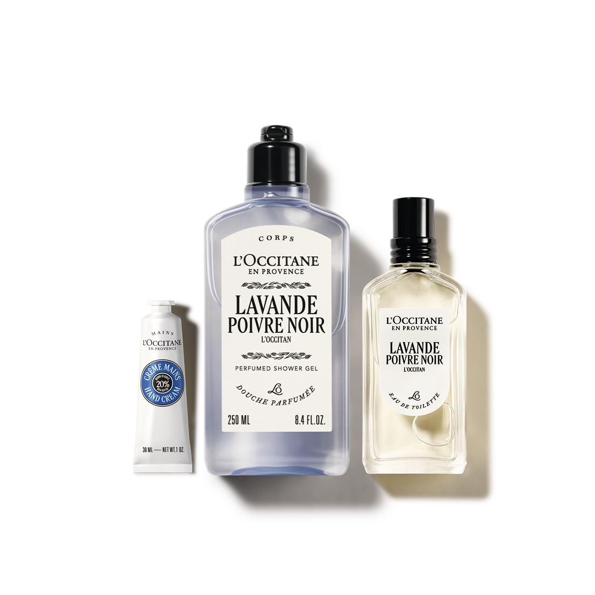 Kedvezményes árú szett - Lavande Poivre Noir (L'Occitan) illat szett