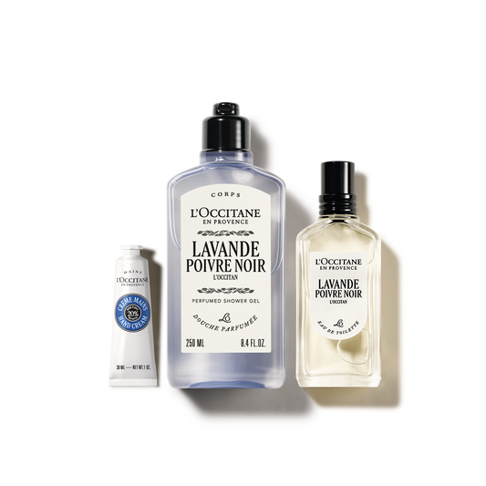 Kedvezményes árú szett - Lavande Poivre Noir (L'Occitan) illat szett