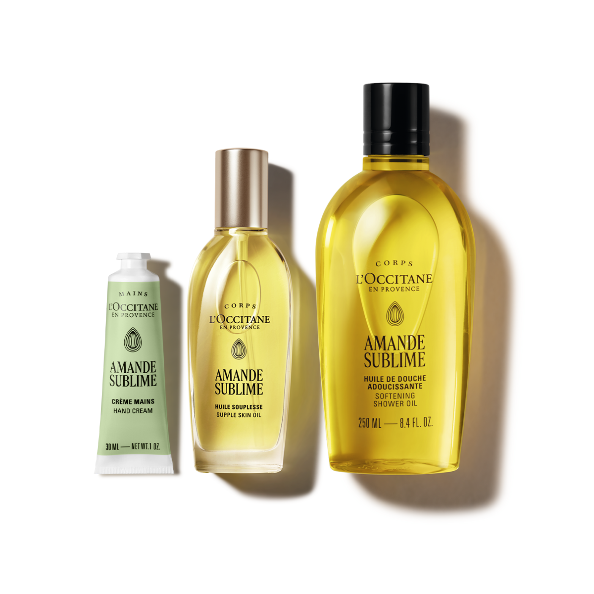 Kedvezményes árú szett - Amande Sublime (Mandula) trio