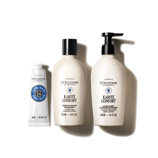 Kedvezményes árú szett - Karité Confort (Shea Vaj) trió