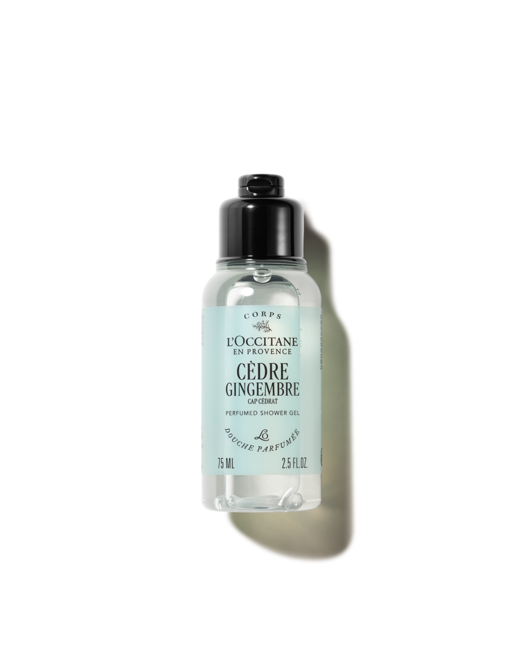 Cèdre Gingembre perfumed shower gel