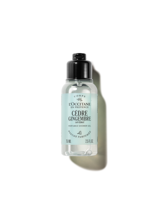 Cèdre Gingembre perfumed shower gel