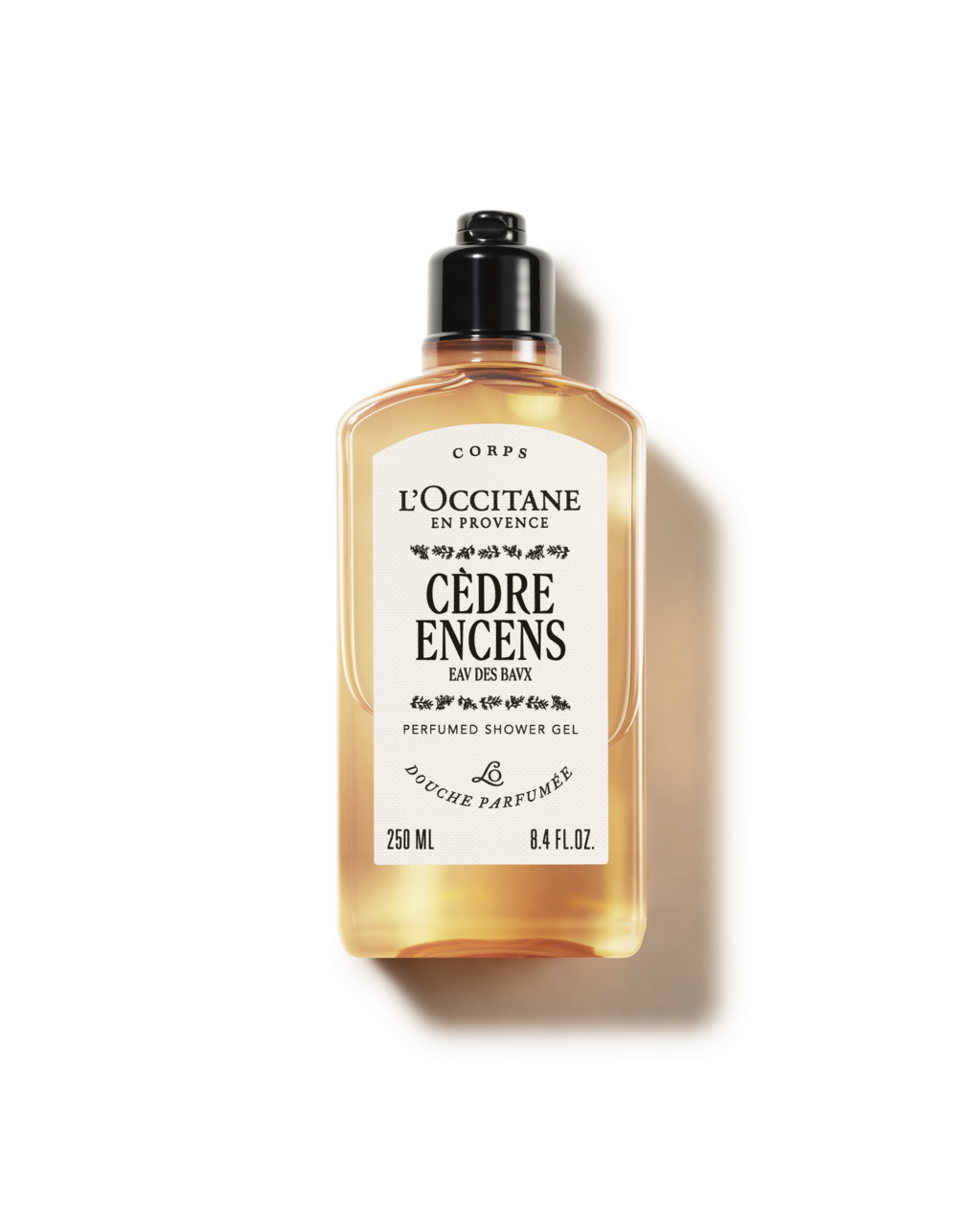 Cèdre Encens perfumed shower gel