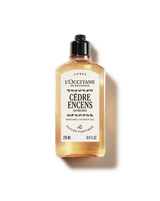 Cèdre Encens perfumed shower gel