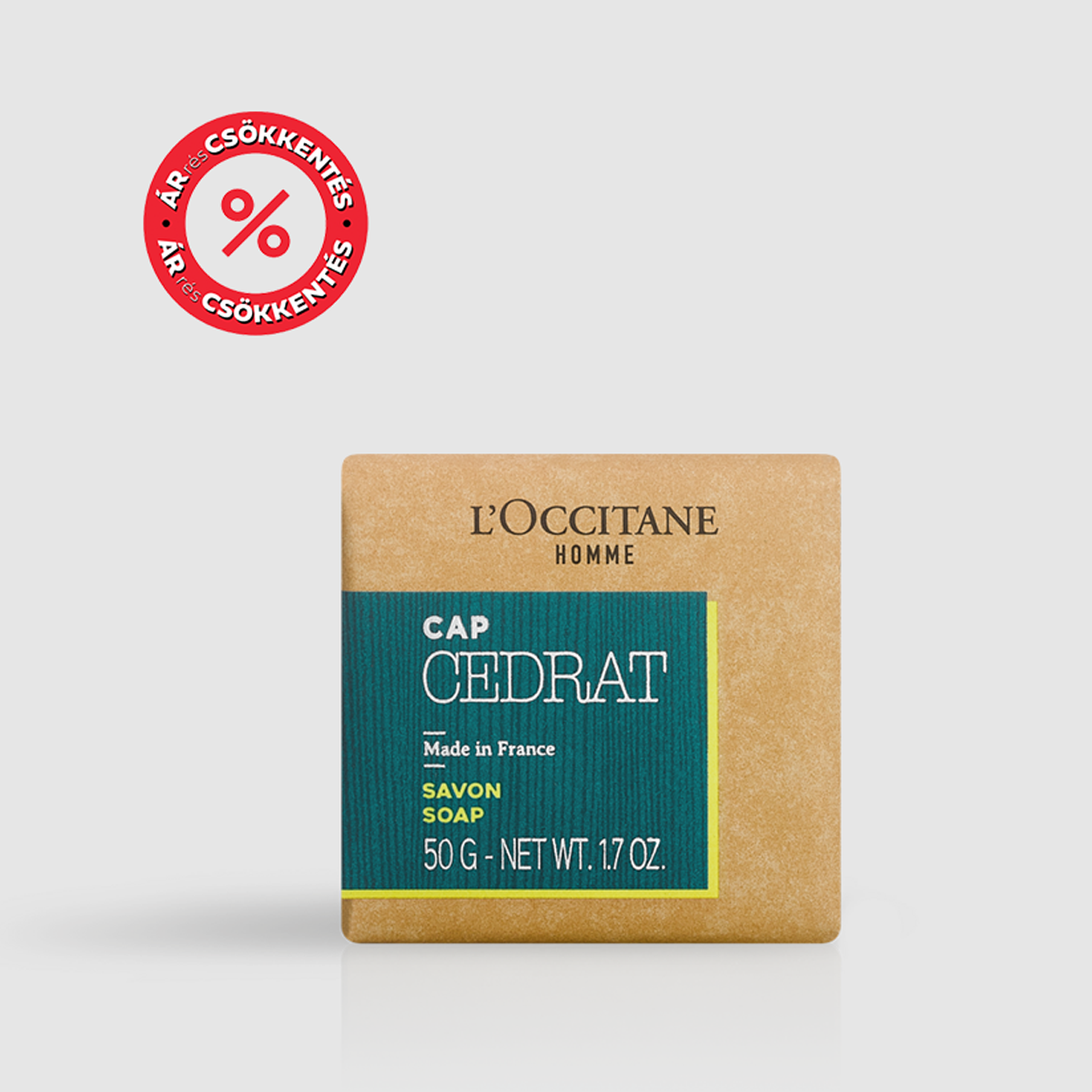 Cap Cédrat szappan