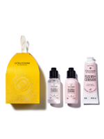 Cseresznyevirág karácsonyi miniszett