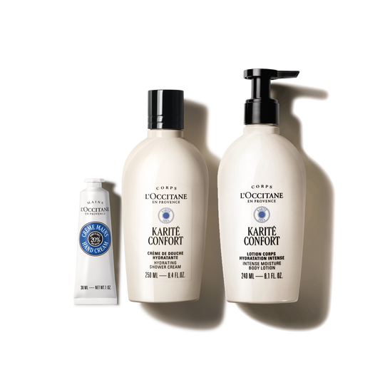 Kedvezményes árú szett - Karité Confort (Shea vaj) trió