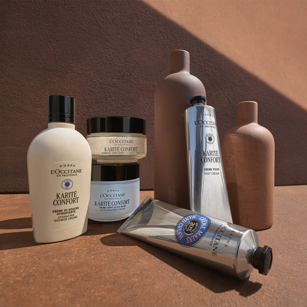 Shea vajas test- és kézápolás