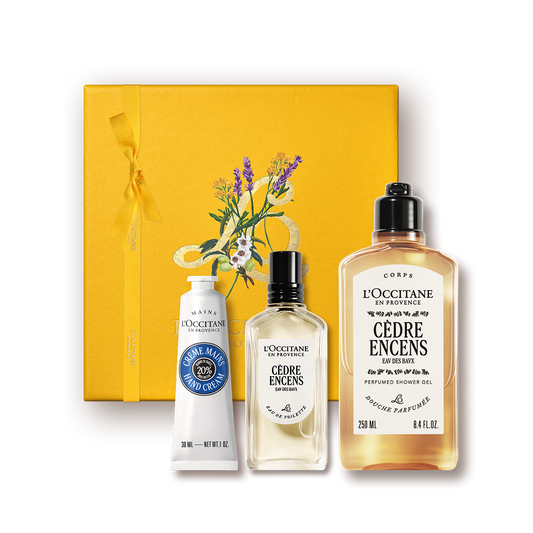 Kedvezményes árú szett - Cèdre Encens (Eau des Baux) illat szett